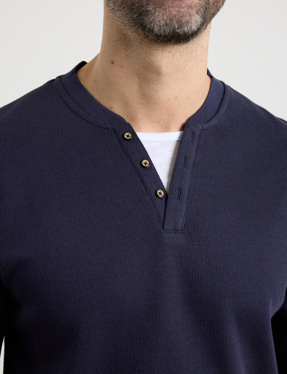 520911 T-SHIRT HARRY Azul Oscuro