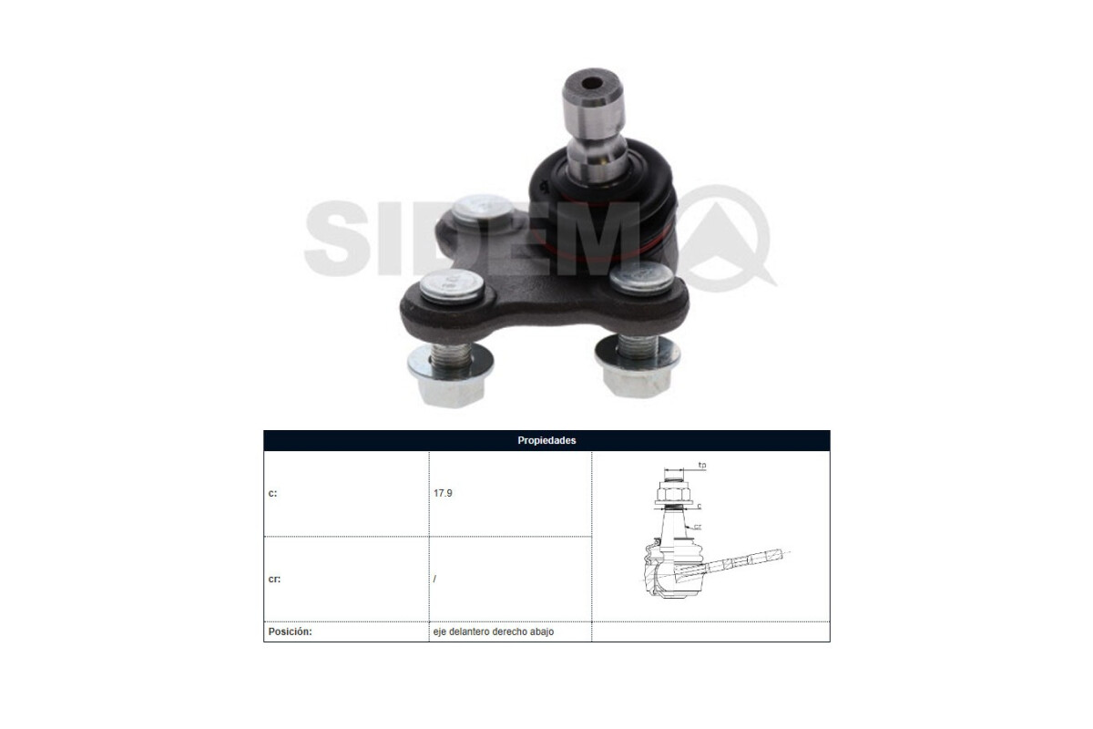 Rotula Del Kia Sportage 15-25 Der Rotula Del Kia Sportage 15-25 Der