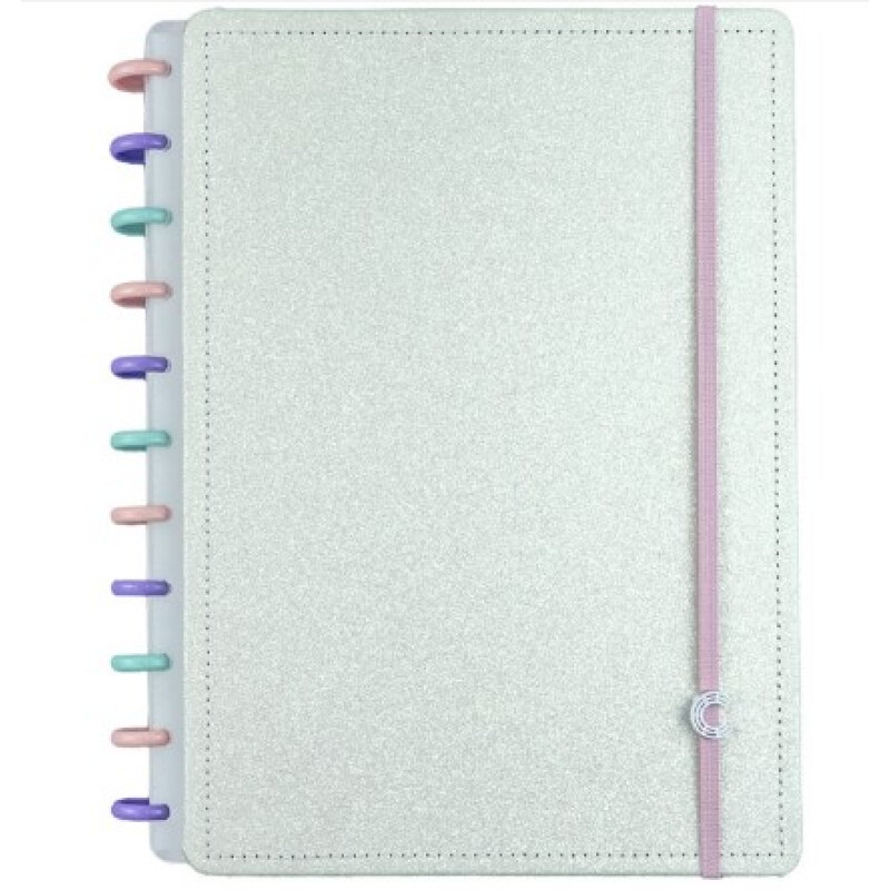 Cuaderno inteligente Lets Glitter colorful grande Unica