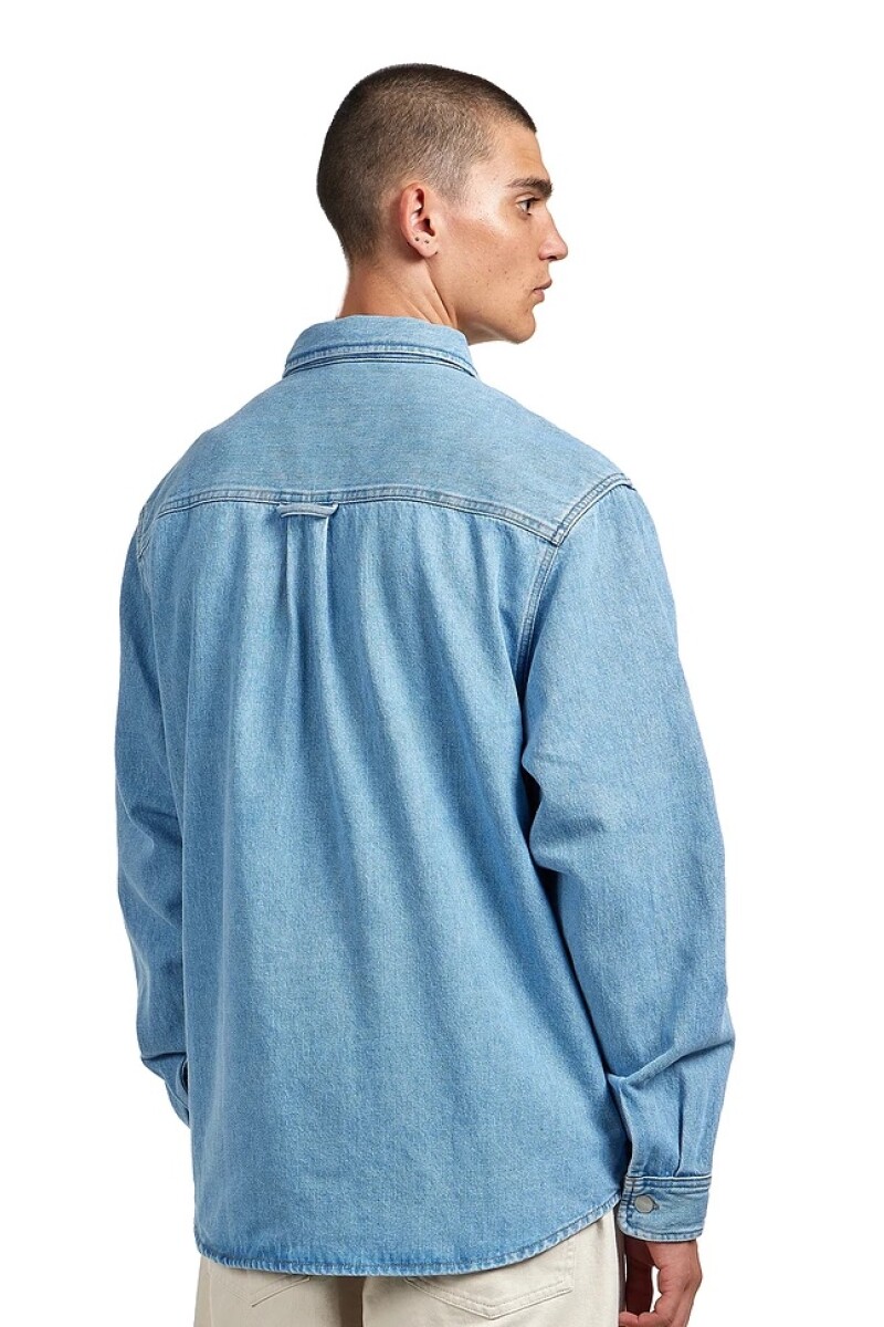 HARVEY SHIRT JAC Azul