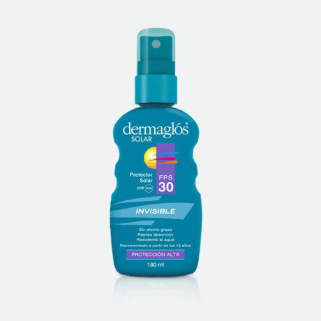 Dermaglós spray solar FPS 30 invisible 180 ml Dermaglós spray solar FPS 30 invisible 180 ml
