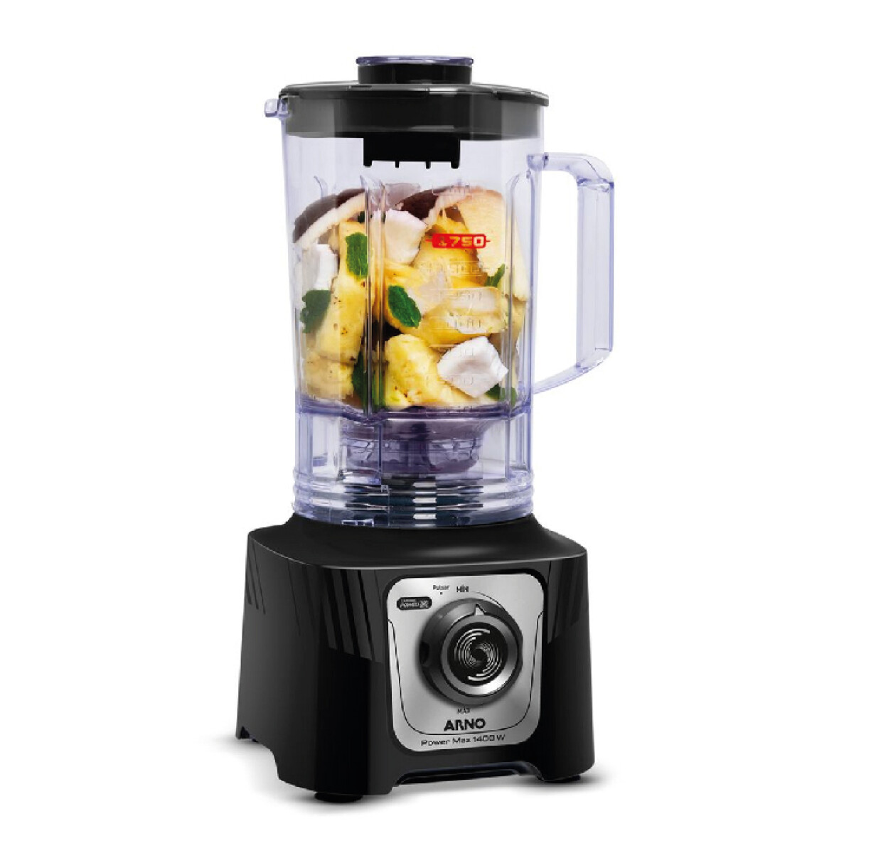 Licuadora Arno Power Max | Potencia de 1400w | Jarra de 3,1 Lts. 