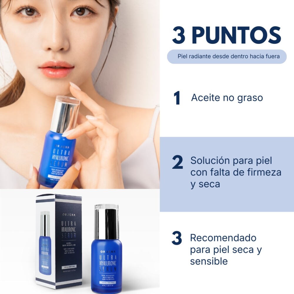 Tónico ácido hialurónico ORJENA ULTRA HYALURONIC TONER Tónico ácido hialurónico ORJENA ULTRA HYALURONIC TONER