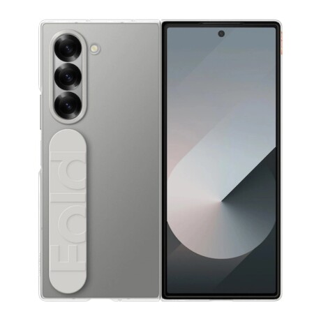 Funda Samsung Clear Case Transparente con Agarre para Galaxy Z Fold6 Clear Case