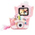 Camara De Fotos Unicornio Infantil Digital Para Niños Atrix® Variante Color Rosa