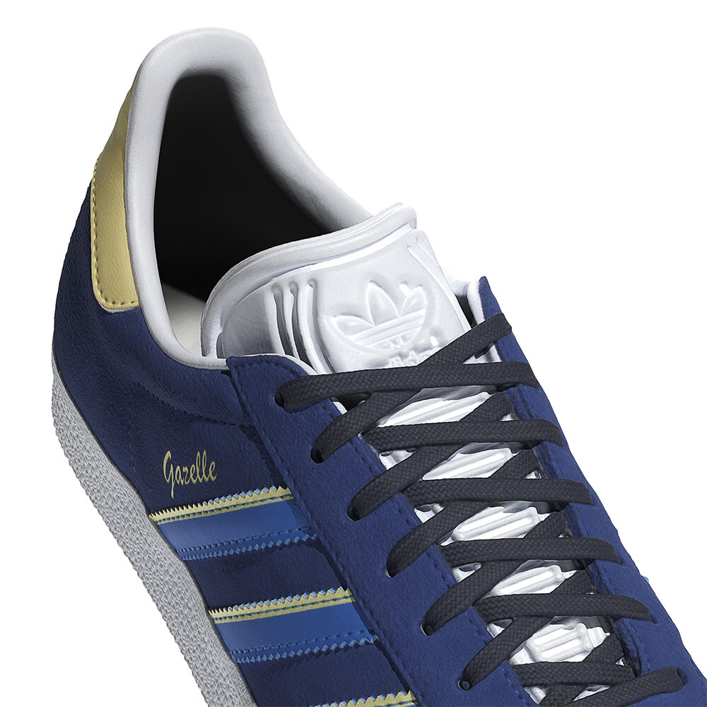 Gazelle W - Mujer White/Team Royal Blue