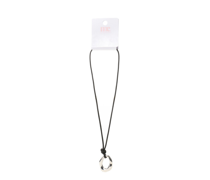 Collar con dije forma irregular Silver