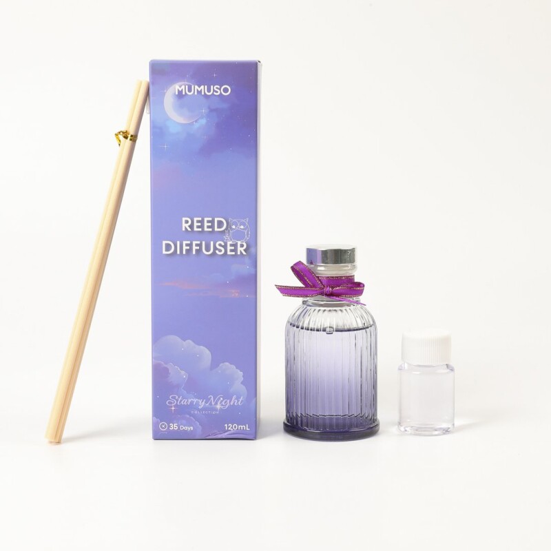 DIFUSOR DE VARILLAS NOCHE ESTRELLADA (MORADO/120 ML) DIFUSOR DE VARILLAS NOCHE ESTRELLADA (MORADO/120 ML)