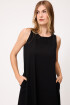 VESTIDO LARGO CRETTA POLANCO Negro