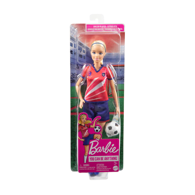 Barbie Profesiones Muñeca Jugadora de Fútbol Barbie Profesiones Muñeca Jugadora de Fútbol