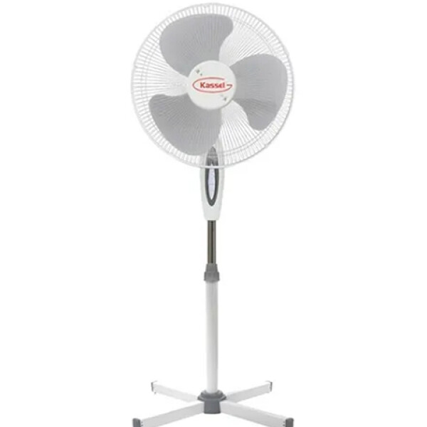VENTILADOR DE PIE KASSEL KS VP1- Clásico 40cm c/Luz Sin color