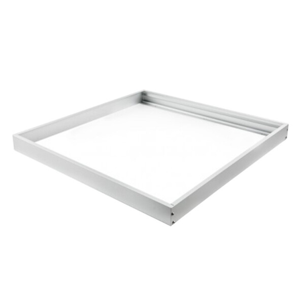 Marco cuadrado blanco para panel LED de 1200x300mm IX2012X