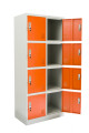 Guardabultos Locker Metálicos De 8 Puertas Guardarropa Guardabultos Locker Metálicos De 8 Puertas Guardarropa