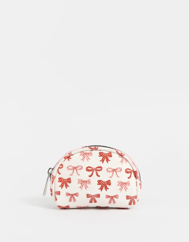 Monederos Romántico Monedero Moñitos - Estampado Flores