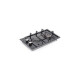 Anafe JAMES de empotrar a gas de vidrio negro - 2H AG VNT Anafe JAMES de empotrar a gas de vidrio negro - 2H AG VNT