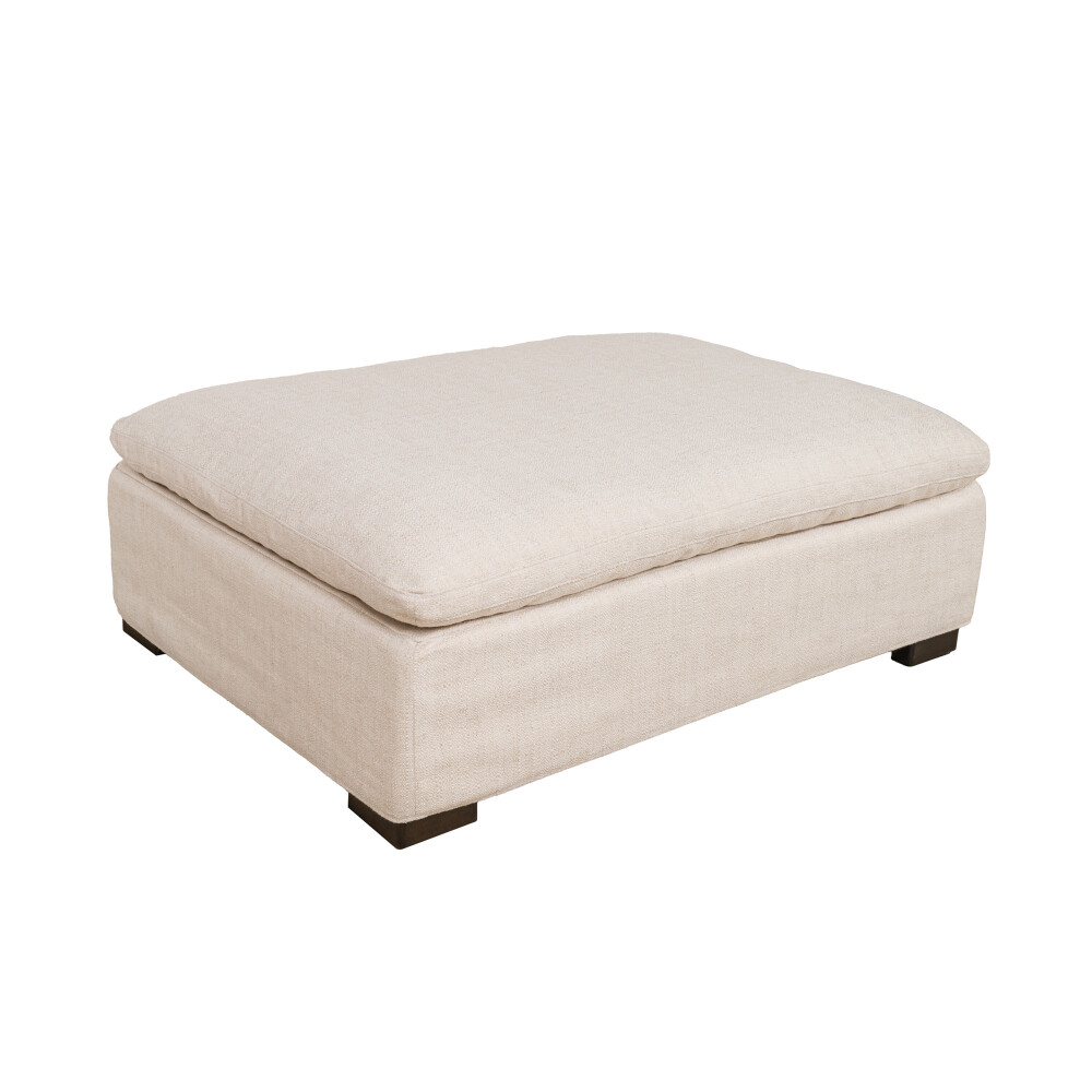 SOFÁ C/CHAISE Y FUNDAS DESMONTABLES 3 CUERPOS TELA-PREMIUM NATURAL-BEIGE MOMA NATURAL