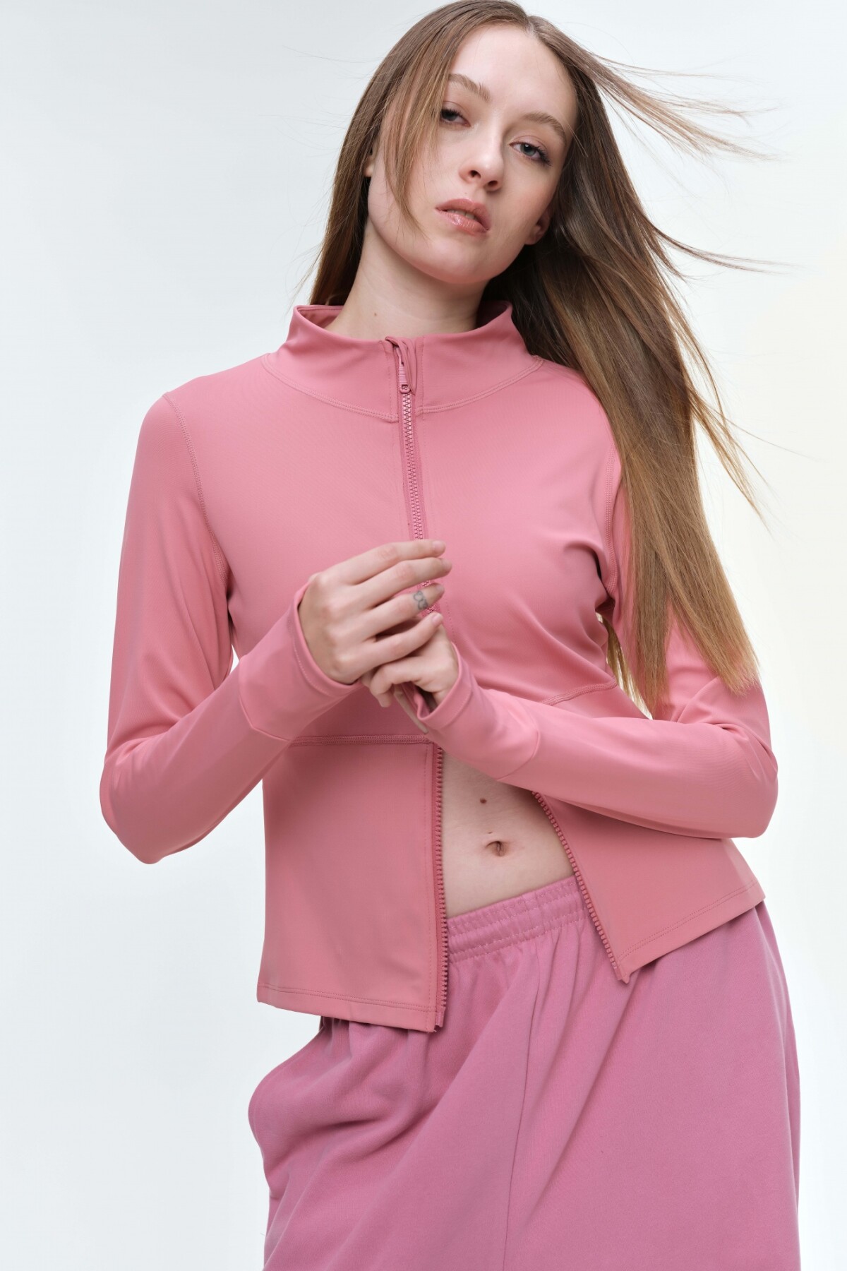 Campera Zuri Rosa Viejo