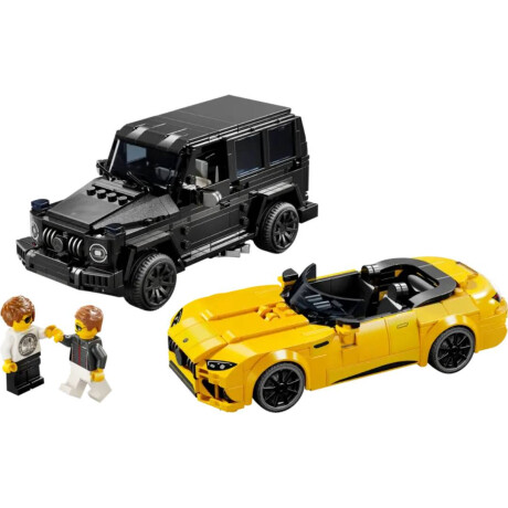 Lego Mercedes Benz AMG G 63 y Mercedes AMG SL 63 808 Piezas 9+ Lego Boys