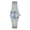 Reloj TISSOT PRX 25MM de acero con esfera celeste Reloj TISSOT PRX 25MM de acero con esfera celeste