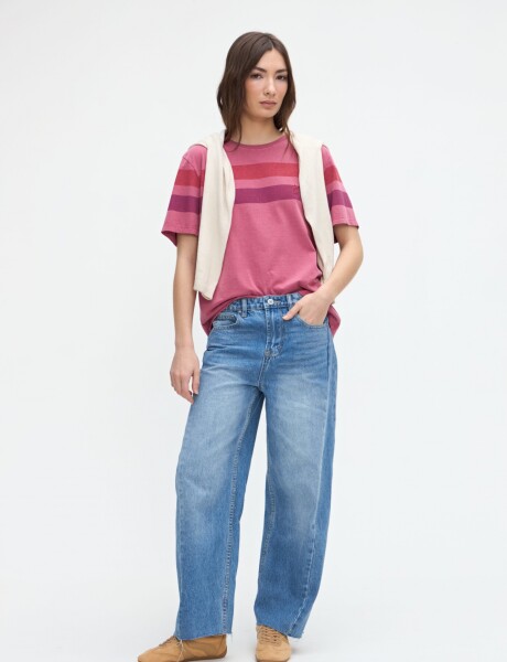 Remera Gaia Bordeaux