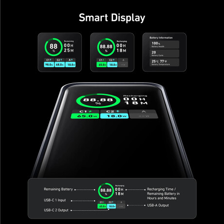Powerbank Anker Prime 20000mah Powerbank Anker Prime 20000mah
