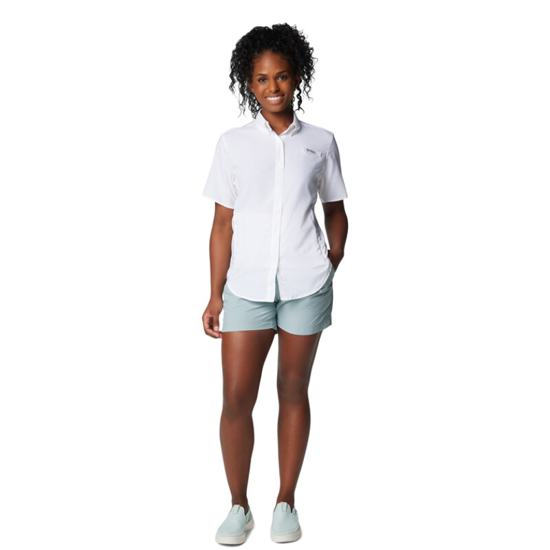 Camisa Tamiami II SS Mujer WHITE