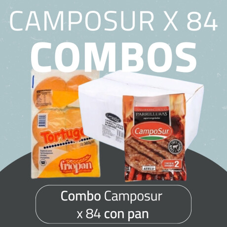 COMBO CAMPOSUR PARRILLERA X 84 COMBO CAMPOSUR PARRILLERA X 84