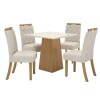Juego de Comedor Málaga 4 Sillas Juego de Comedor Málaga 4 Sillas