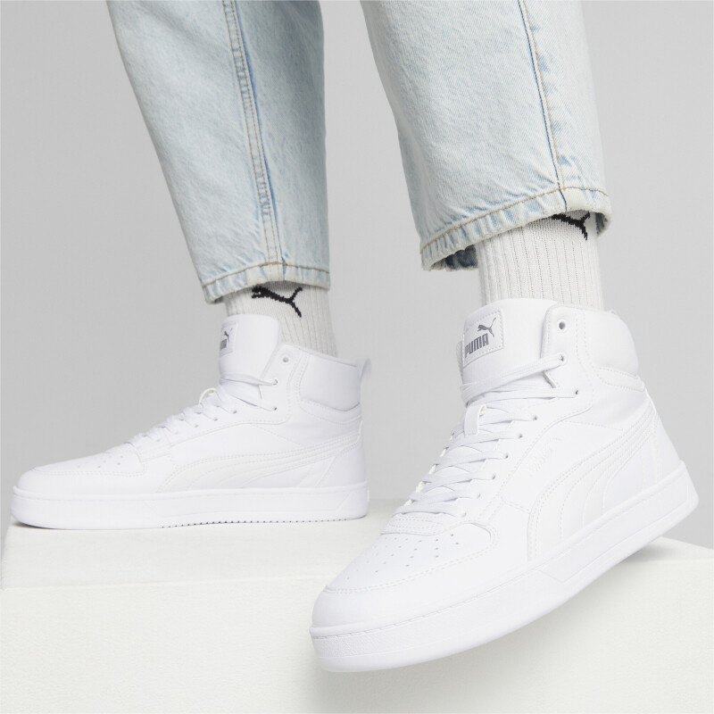 Championes Running Puma Caven 2.0 Mid de Unisex - 392291 02 Blanco