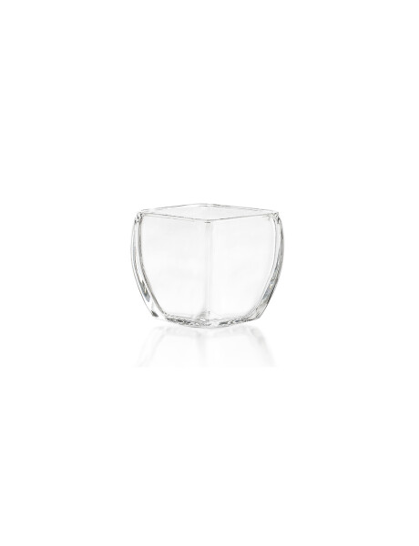 VOTIVE CUADRADO 300ML CRISA. 8.4HX9.2X9.2CM VOTIVE CUADRADO 300ML CRISA. 8.4HX9.2X9.2CM