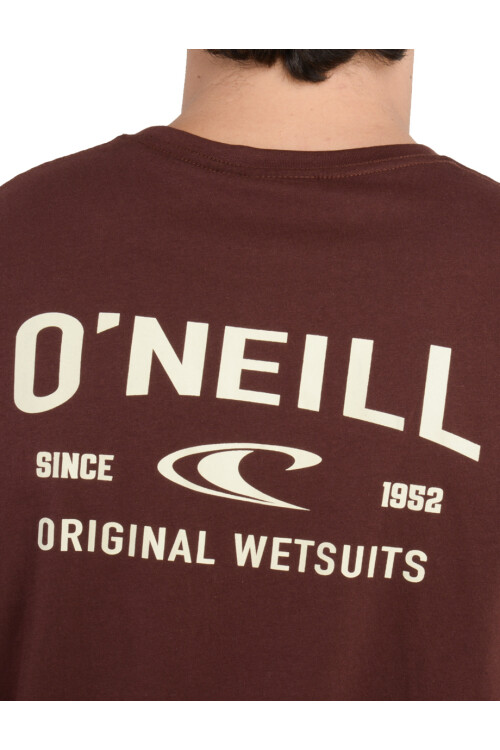 Remera O'Neill Layered Up Rojo