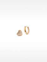 Set De Pendientes Con Circonitas dorado