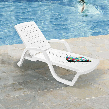 Silla Reposera Tipo Cama Asoleadora Rimax Arrecife Silla Reposera Tipo Cama Asoleadora Rimax Arrecife