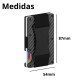Tarjetero Billetera Bloqueo Rfid Anti Clonacion Carbono Tarjetero Billetera Bloqueo Rfid Anti Clonacion Carbono