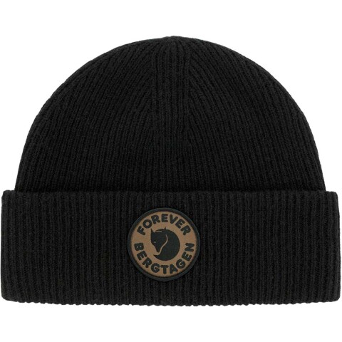 Beanie Fjallraven Bergtagen Forever Wool Beanie Unisex Black