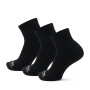 Medias Core HC Quarter 3 Pack Unisex Black