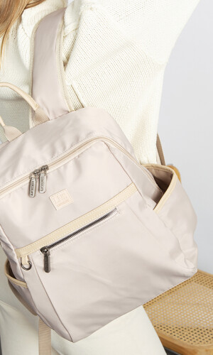 MOCHILA ZURICH VISON CLARO