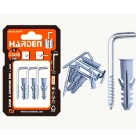 JUEGOS DE 9 PITON RECTO ENC TACO 6MM HARDEN ++ N/a