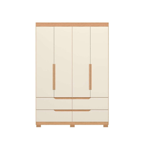 Ropero 4 puertas 4 cajones Doble Beage