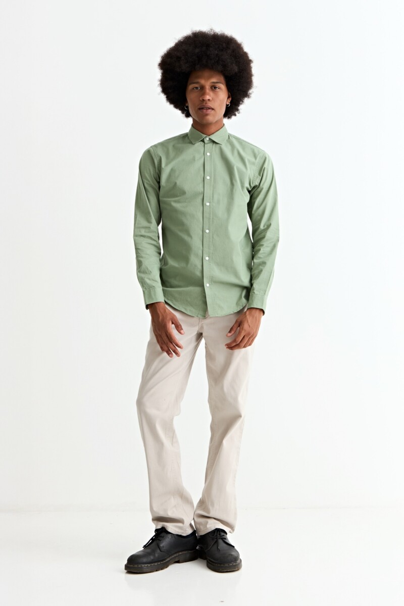 Camisa VERDE OLIVA