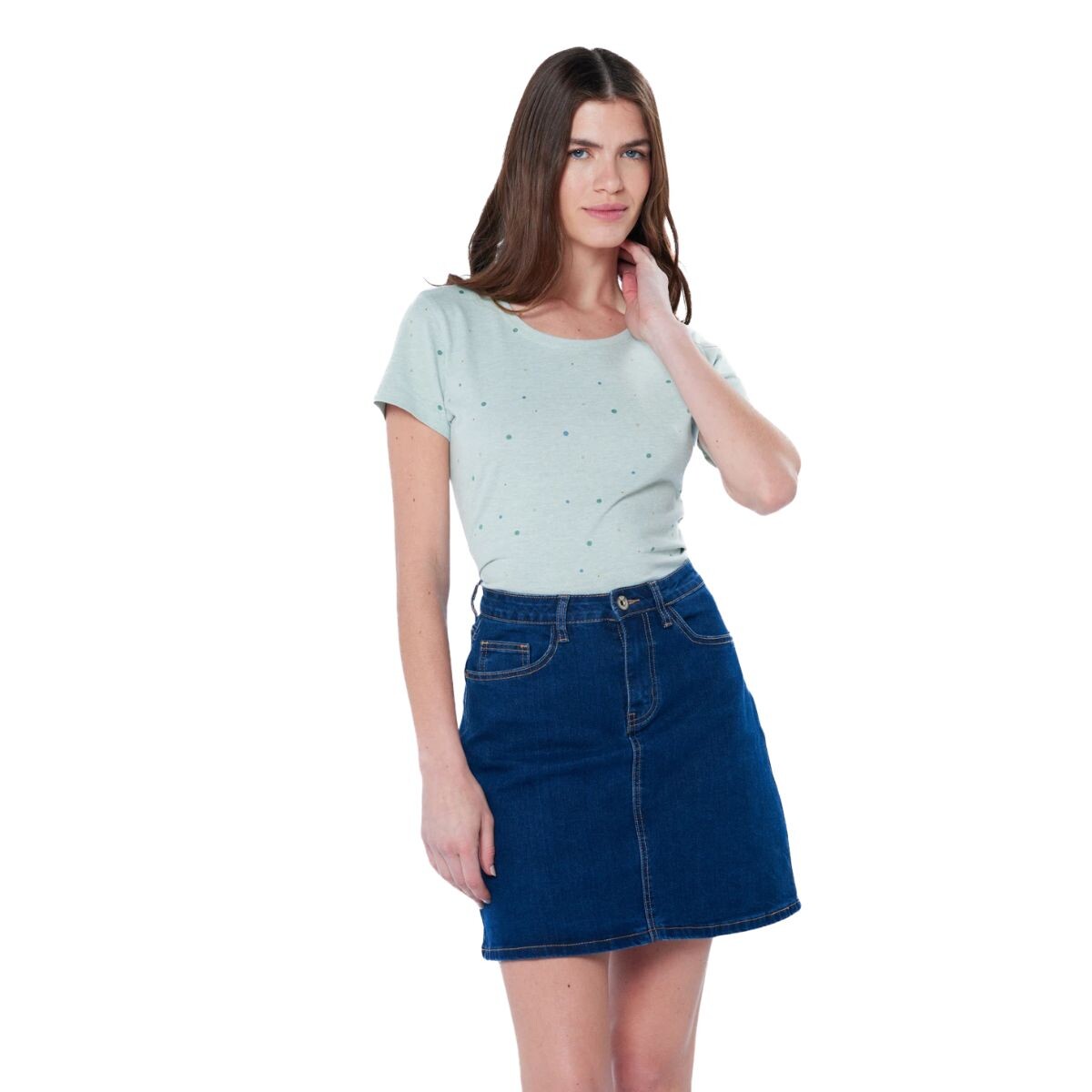 POLLERA XS-XXXL - AZUL 