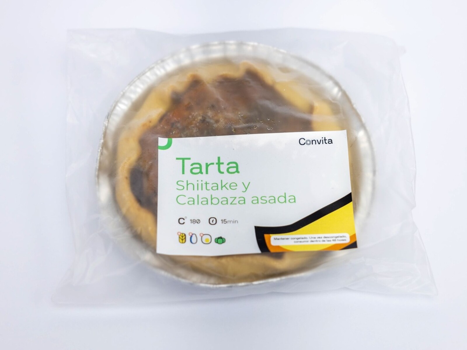 Tarta shiitake y calabaza 260 g 