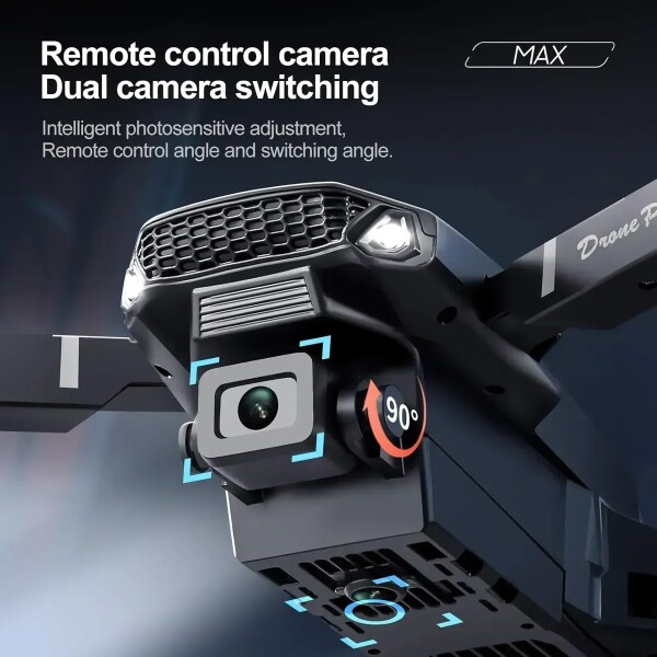 Dron E88 Wifi Plegable Con Doble Cámara E88p DRONE CON CAMARA E88P
