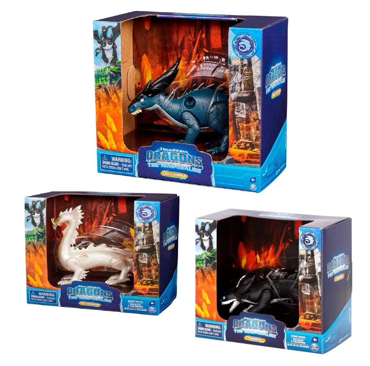Figura Dragones Los Nueve Reinos - Sky Torcher 