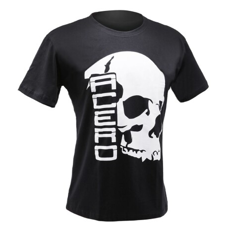 Camiseta calavera Acero Negro