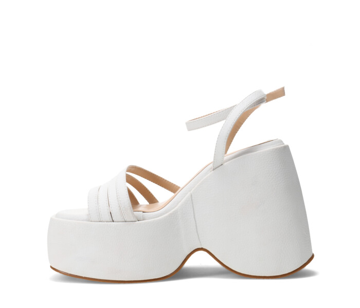 Sandalias de Mujer Miss Carol SEOUL con plataforma Blanco