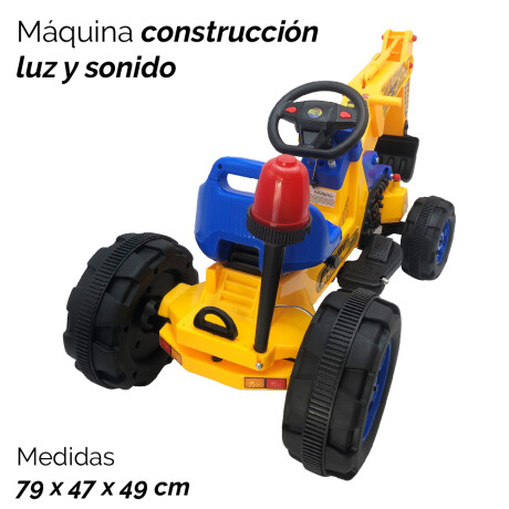 Máquina Const.batería Retroex Chica 0522 Máquina Const.batería Retroex Chica 0522