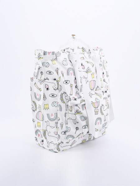 MOCHILA CASTILLO BLANCO