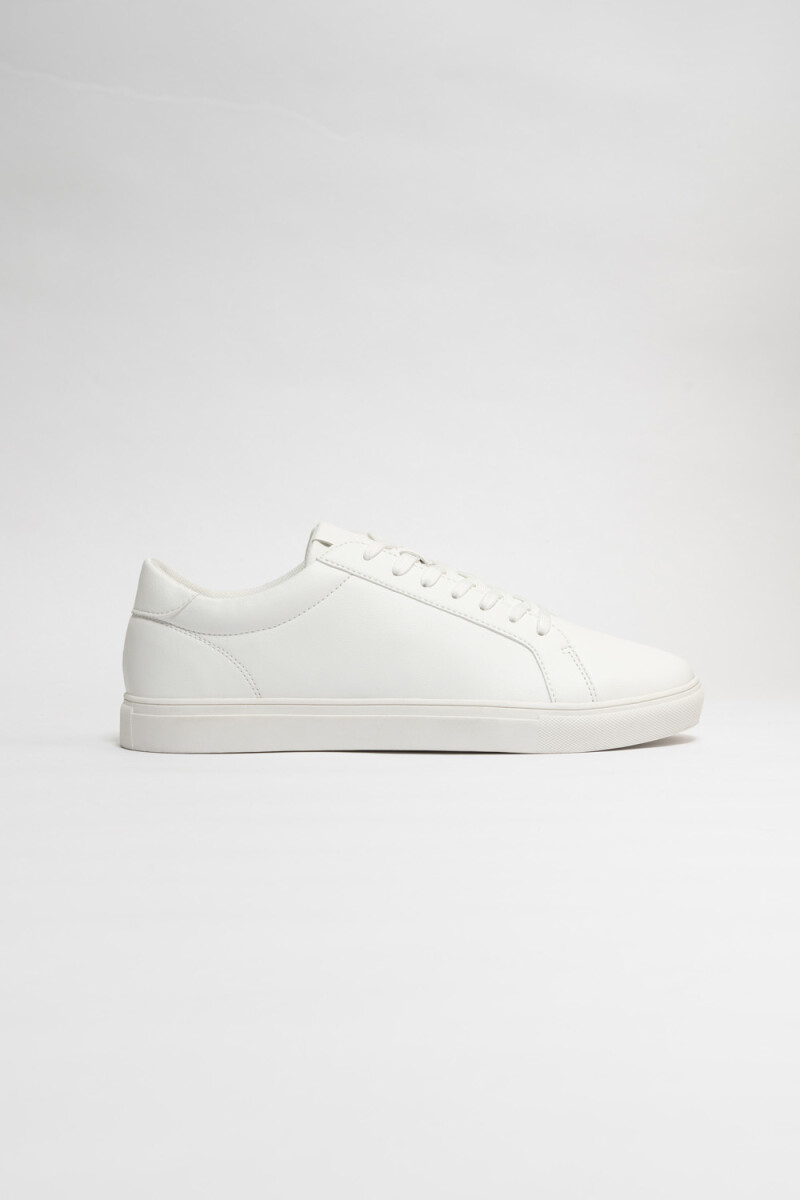 Zapatilla acordonada Blanca