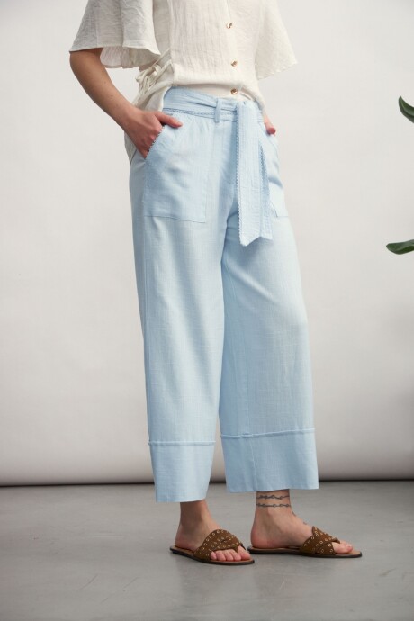Pantalón Priscila Celeste